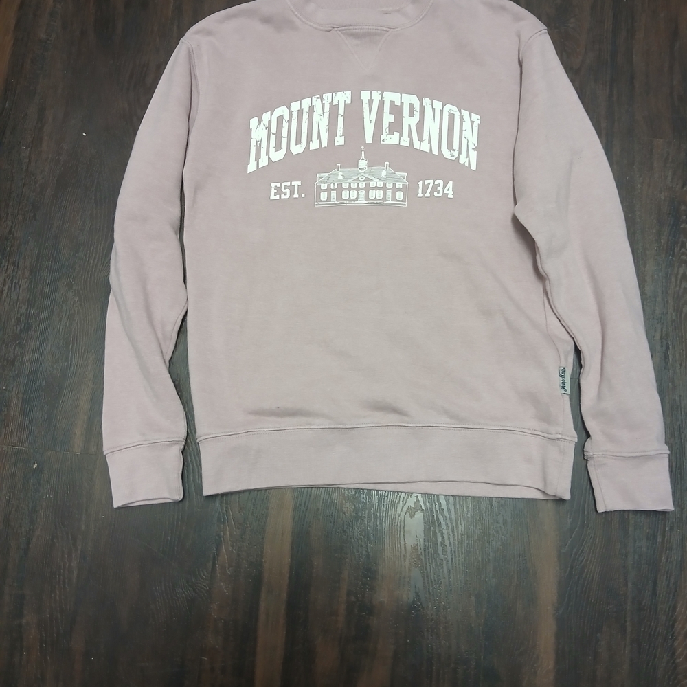 Vintage Mauve Men's Sweater - Picture 5 of 5